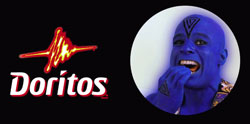 Swann Christopher as The Doritos Genie